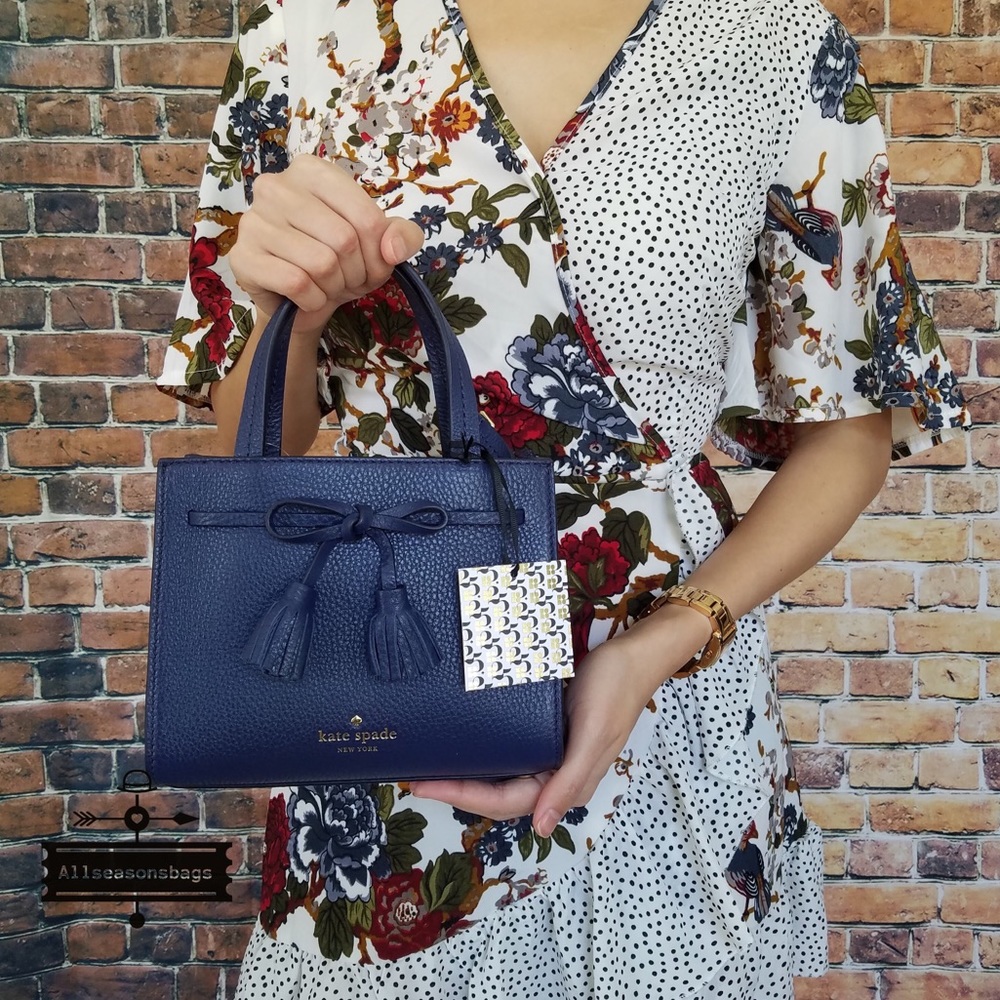Kate spade hayes Street Small Sam Blue ridge bag - Picture 3 of 8